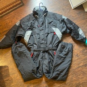 Men’s XL Skitique black snow suit